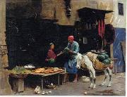 Arab or Arabic people and life. Orientalism oil paintings 407, unknow artist